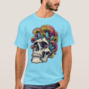 Camiseta Câncer Cutópico Psicodélico Cottagecore Whimical