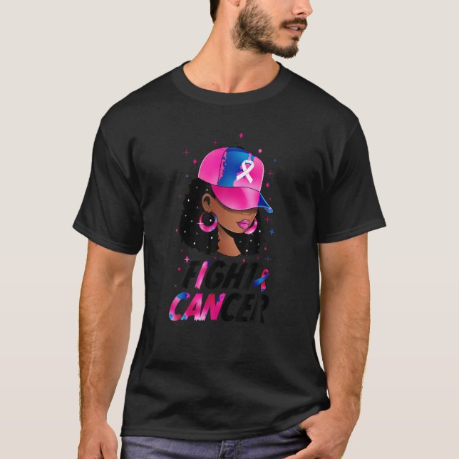 Camiseta Cancer da Amazônia Guerreira das Mulheres Negras A (Frente)