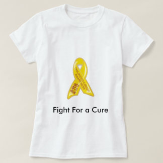 Camiseta Cancer da infância da luta