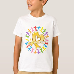 Camiseta Cancer da infância se une na consciência