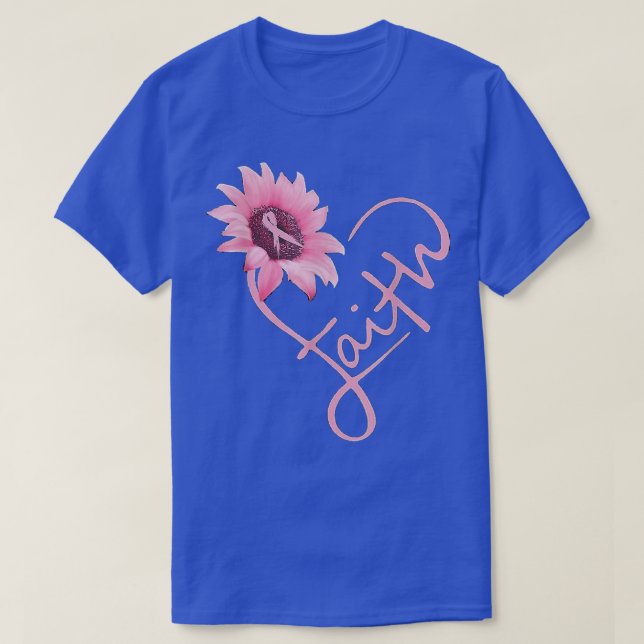 Camiseta Cancer da mama, cancer, conhecimento do cancer da  (Frente do Design)
