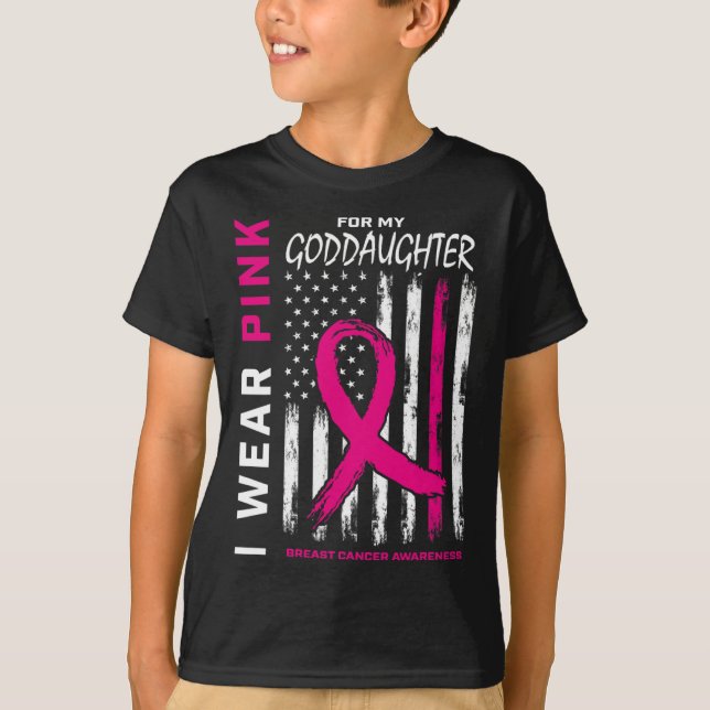 Camiseta Cancer Da Mama, Filha Rosa, Frente E Ck G (Frente)