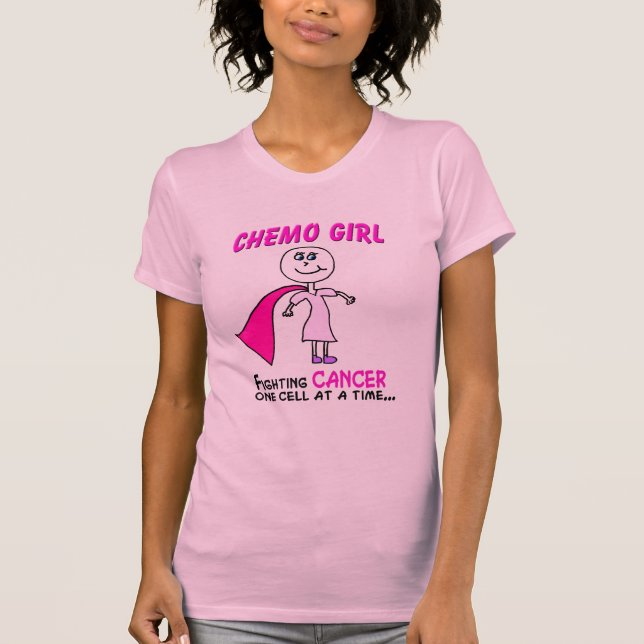 CAMISETA CANCER DA MENINA DE CHEMO (Frente)