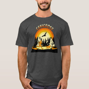 Camiseta Câncer Da Vintagem Retroativa Em Execução
