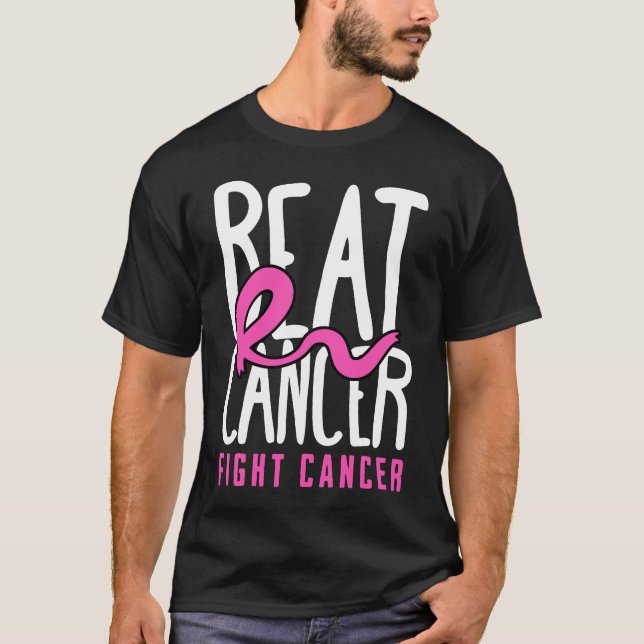 Camiseta Cancer de combate do Cancer (Frente)