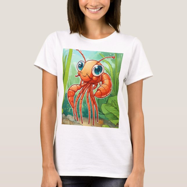 Camiseta "Cancer de desenho minimalista" (Frente)