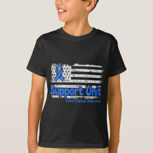 Camiseta Cancer de dois pontos Sinalizador de Unidade de Su