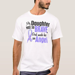 Camiseta Cancer de estômago da filha do anjo 2