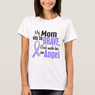 Camiseta Cancer de estômago da mamã do anjo 1