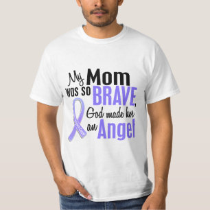 Camiseta Cancer de estômago da mamã do anjo 1