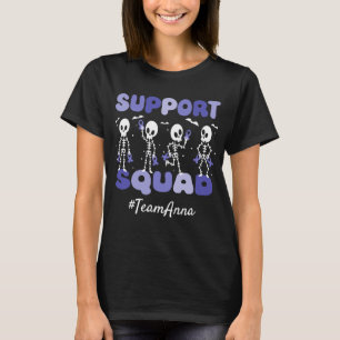 Camiseta Cancer de estômago personalizado Suporte ao Teto d