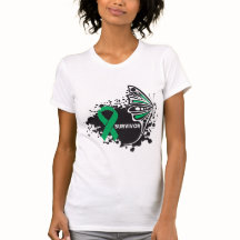 Câncer de figado abstrato da borboleta do