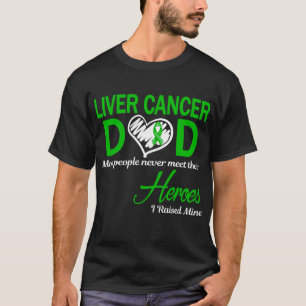 Camiseta Câncer de Fígado Pai Eu Criei o Meu