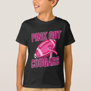 Camiseta Cancer de futebol de combate à mama rosa