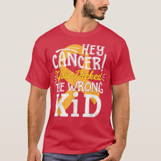 Camiseta Cancer De Infância Escolheu O Garoto Errado - Guer