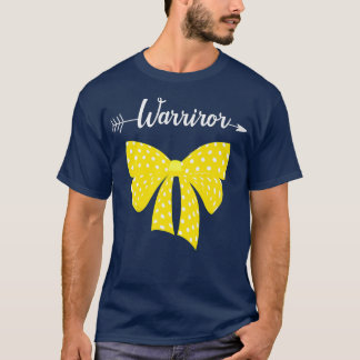 Camiseta Cancer de infância Guerreiro Cancer Sensibilização