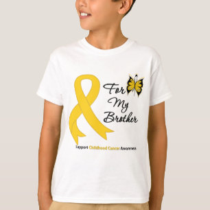 Camiseta Cancer De Infância Para Meu Irmão