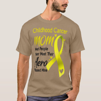 Camiseta Cancer de infância Sensibilização Cancer de infânc