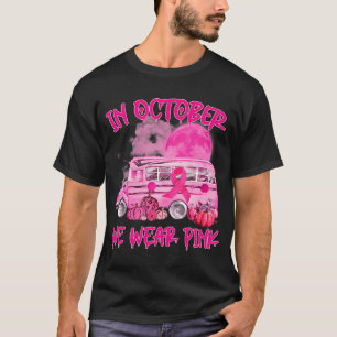 Camiseta Cancer de Leopardo Leopard para o Ônibus da Escola