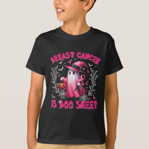 Camiseta Cancer De Mama É Cancer De Mama Halloween De Duas 