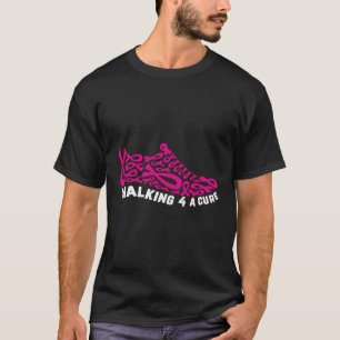Camiseta Cancer De Mama K Fita Caminhada Para Sensibilizaçã