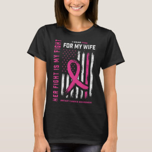 Camiseta Cancer De Mama Sua Luta É Minha Luta Eu Visto Rosa