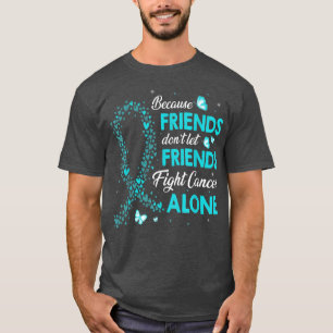 Camiseta câncer de ovário correspondente não permite que os