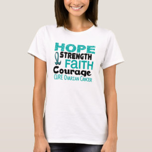 Camiseta Câncer de ovário da ESPERANÇA