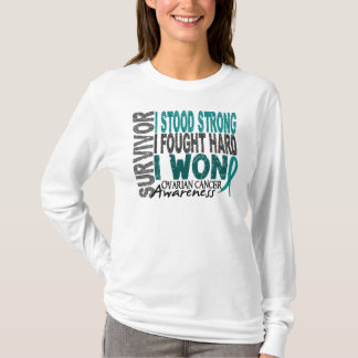 Camiseta Câncer de ovário do sobrevivente 4