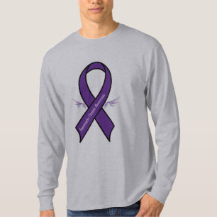 Camiseta Câncer de pâncreas com a fita da consciência co