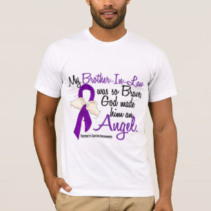 Camiseta Câncer de pâncreas do cunhado do anjo 2