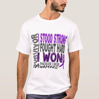 Camiseta Câncer de pâncreas do sobrevivente 4