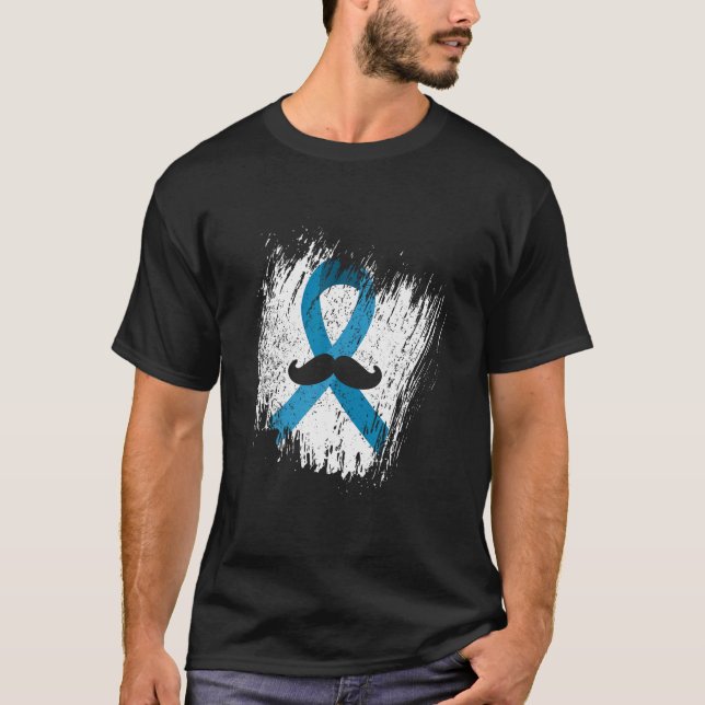 Camiseta Câncer de próstata Sensibilização para o Cancer (Frente)