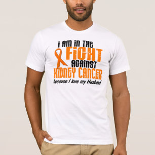 Camiseta CÂNCER DE RIM na luta para meu marido 1