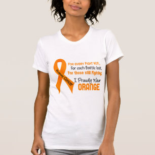 Camiseta Câncer de rim para o cada ..... eu visto orgulhos