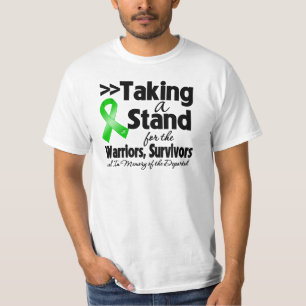 Camiseta Câncer de rim que toma um tributo do suporte