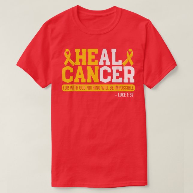Camiseta Cancer de saudação de Cancer infantil Supo do Mês (Frente do Design)