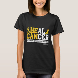 Camiseta Cancer de saudação de Cancer infantil Supo do Mês
