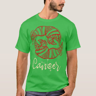 Camiseta Cancer de Sinal Zodiac