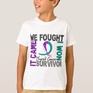 Camiseta Cancer de tiróide do sobrevivente 5