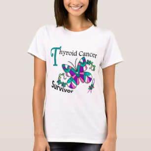Camiseta Cancer de tiróide do sobrevivente 6