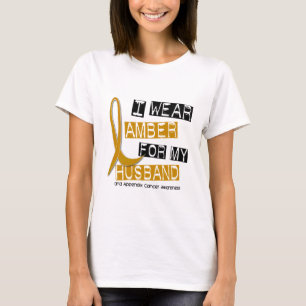 Camiseta CANCER do APÊNDICE eu visto o âmbar para meu