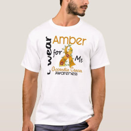 Camiseta Cancer do apêndice eu visto o âmbar para mim 43