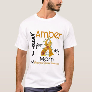 Camiseta Cancer do apêndice eu visto o âmbar para minha