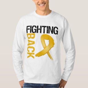 Camiseta Cancer do apêndice que luta para trás