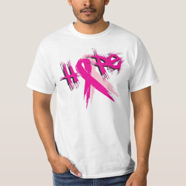 Camiseta Cancer do Esperança-Peito (Frente)