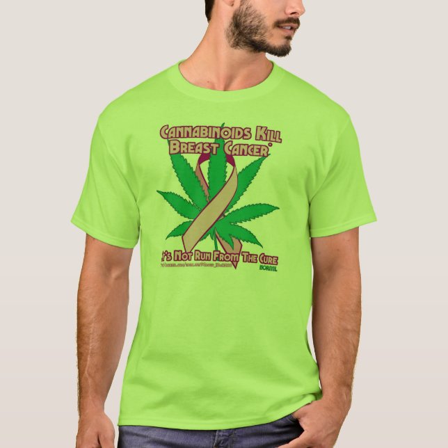 Camiseta Cancer do matar de Cannabinoids (Frente)