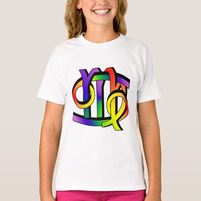 Camiseta Cancer e Virgo GLBT (Frente)