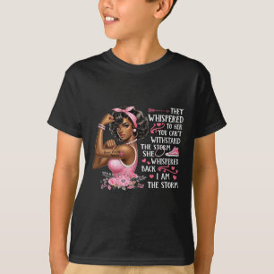 Camiseta Cancer Eu Sou A Tempestade Mulheres Negras Que Ves
