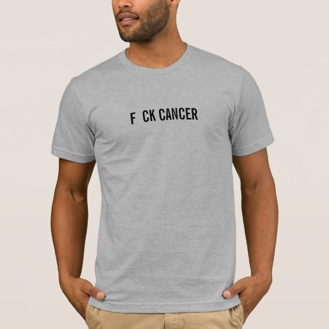 Camiseta cancer f ck (Frente)